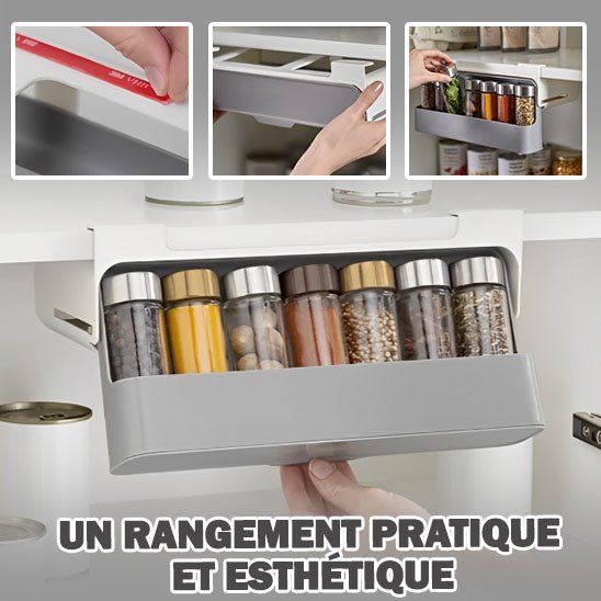 SPICESLIDE™ | Solution de Rangement Durable - Enfin Cuisine